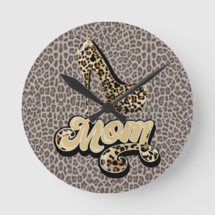 Reloj de pared acrílico del Diseñador MOM de impre