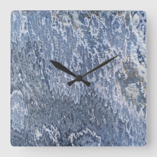 Reloj de pared acrílico del patrón de piedra de On