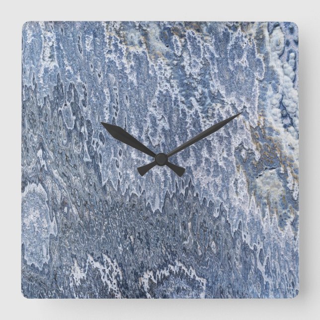 Reloj de pared acrílico del patrón de piedra de On (Anverso)