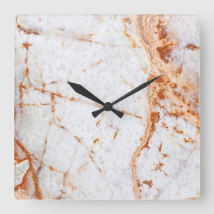 Reloj de pared acrílico del patrón de piedra de On