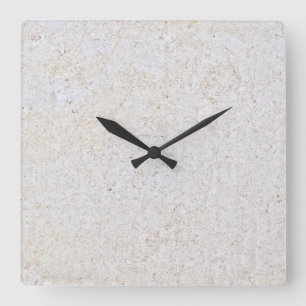 Reloj de pared acrílico del patrón de piedra travi