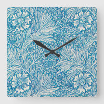 RELOJ DE PARED ACRÍLICO : DISEÑO DE WILLIAM MORRIS