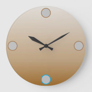 Reloj de pared acrílico ECRU   m3galleryStudio
