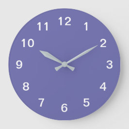Reloj de pared acrílico Minimalista de Lavanda