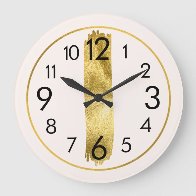 Reloj de pared acrílico moderno (Anverso)