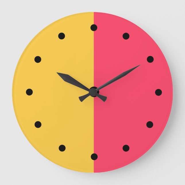 Reloj de pared acrílico moderno de cocina moderna (Anverso)