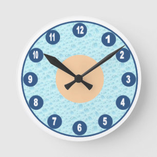 Reloj de pared acrílico, NATURALEZA redonda de dis