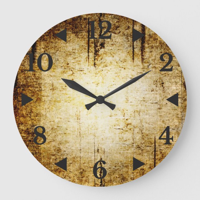 Reloj de pared acrílico ondulado (Anverso)