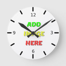 Reloj de pared acrílico personalizado