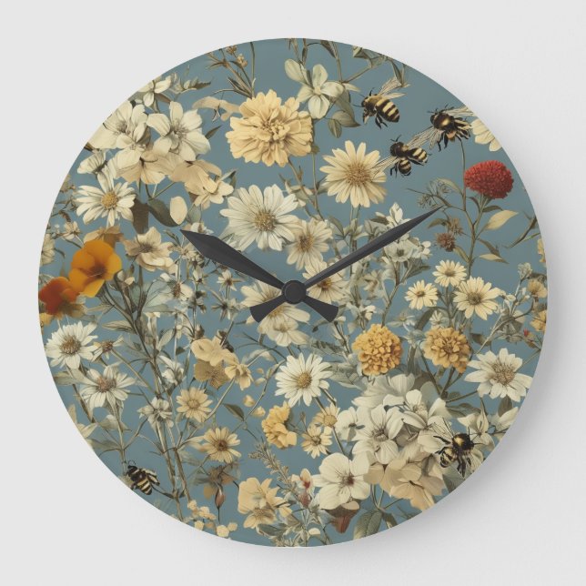 Reloj de pared acrílico redondo de 10,75" (Anverso)