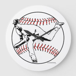 Reloj de pared acrílico, redondo (grande)