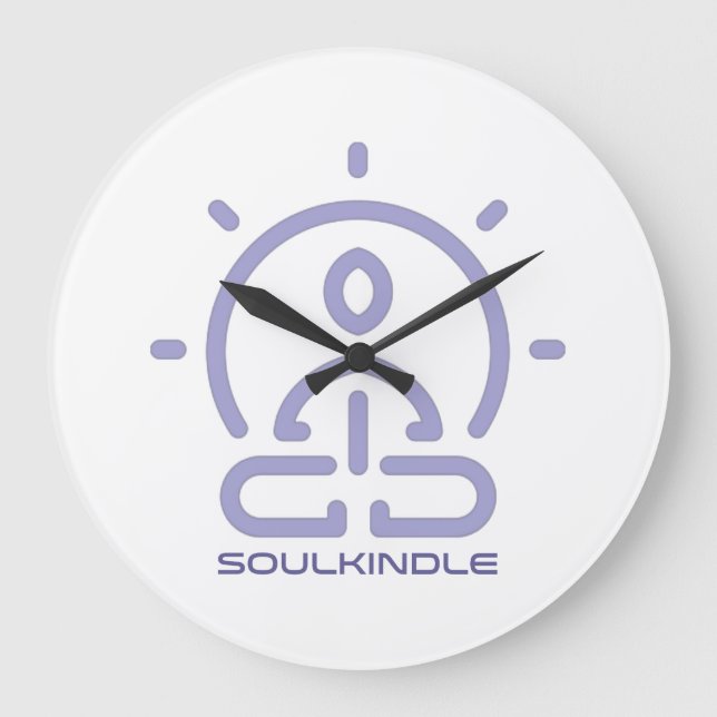 Reloj de pared acrílico "SoulKindle" (Anverso)