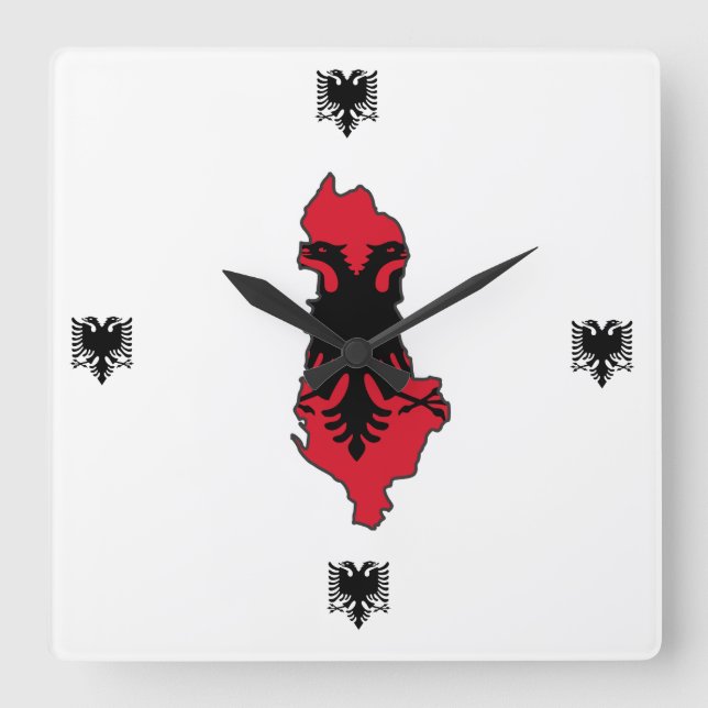 Reloj de pared albanés (Anverso)