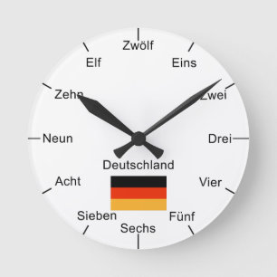Reloj de pared alemán