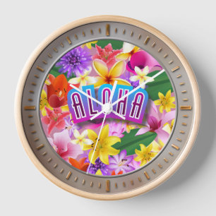 Reloj De Pared ¡Aloha!