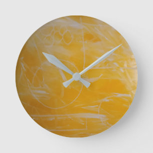 Reloj de pared "Amarillo Mello"