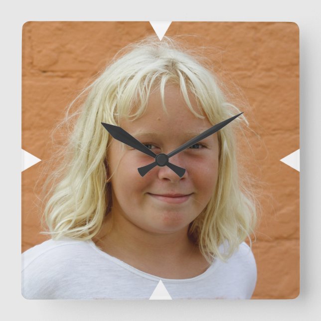 Reloj de pared analógico de personalizable (Anverso)