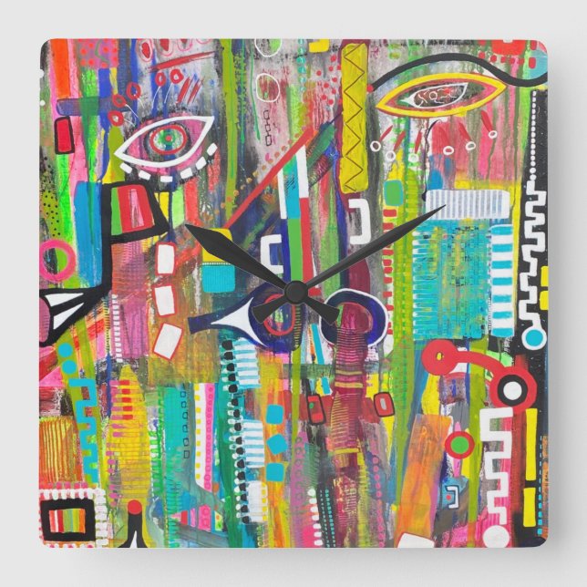 Reloj de pared Aqualung (Anverso)