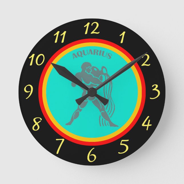 Reloj de pared Aquarius (Anverso)