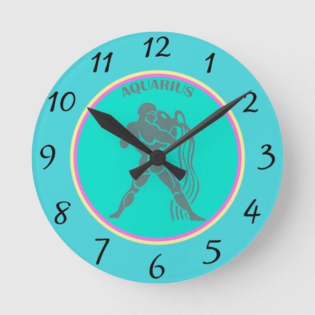 Reloj de pared Aquarius (Anverso)
