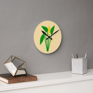 Reloj de pared Araceae