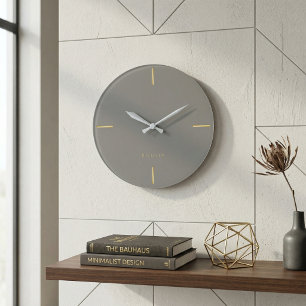 Reloj de pared arquitectónico minimalista - Modern