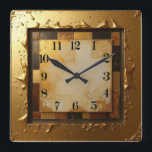 Reloj de pared Art Deco<br><div class="desc">Gran diseño de reloj. Te encantará como a otros. Tenga la libertad de usar este diseño para otro producto que desee o para el personalizar y agregue su texto. Sígueme por más. Gracias. Que tengas un buen día.</div>