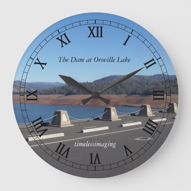 Reloj de pared, arte de pared, decoración casera,  (Anverso)