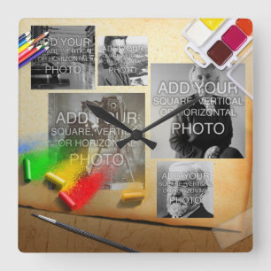 Reloj de pared artístico de Digitaces o de