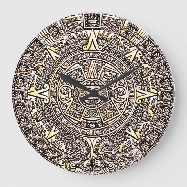 Reloj de pared azteca (grande) (Anverso)