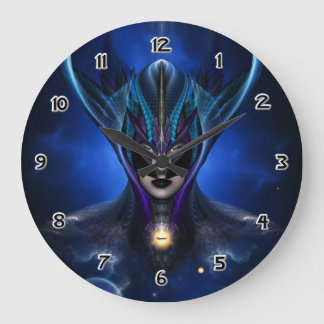Reloj de pared azul de la sombra de Taidushan Sai