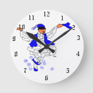 Reloj de pared: Baile griego Evzone