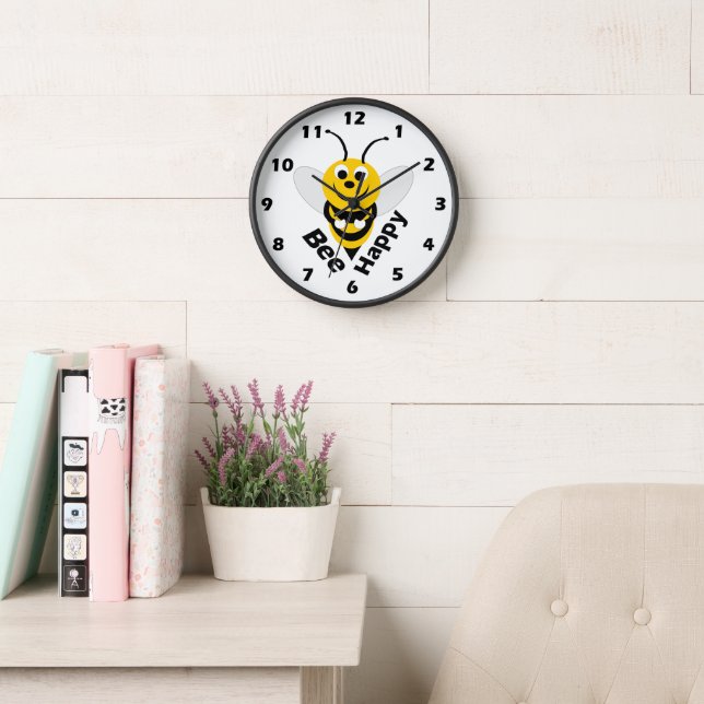 Reloj De Pared Bee Design Wall Clock (Sala de lectura)