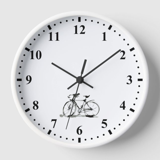 Reloj De Pared Bicicleta (Anverso)