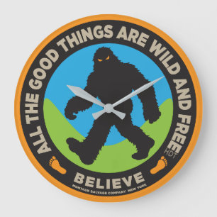 Reloj de pared Bigfoot v2
