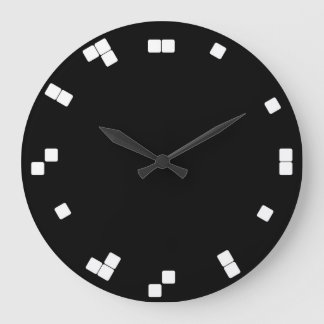 Reloj de pared binario