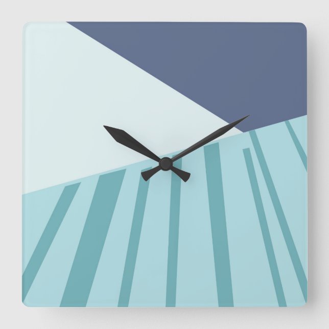 Reloj de pared blå (Anverso)