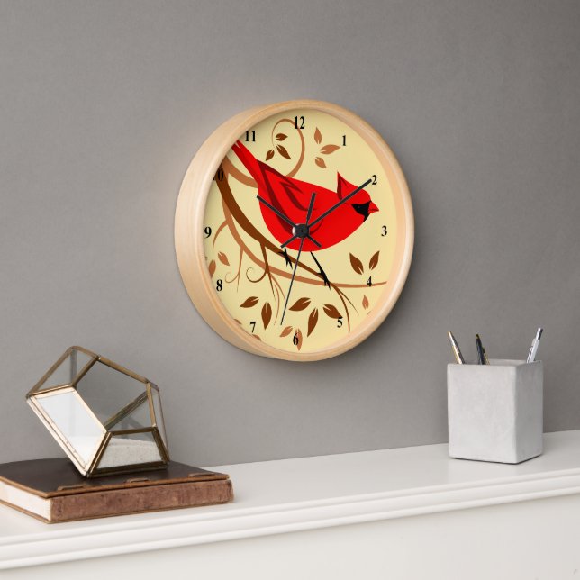 Reloj De Pared Bloques cardinales del norte (Oficina)