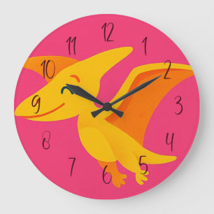 Reloj de pared brillante