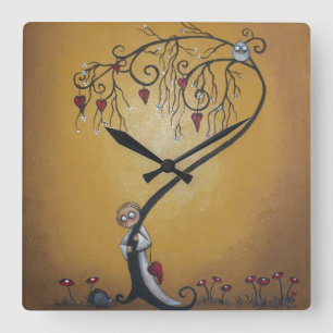Reloj de pared caprichoso