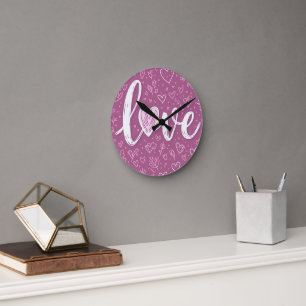 Reloj de pared cardíaca