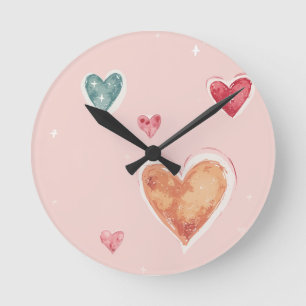 Reloj de pared cardíaca