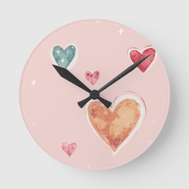 Reloj de pared cardíaca (Anverso)