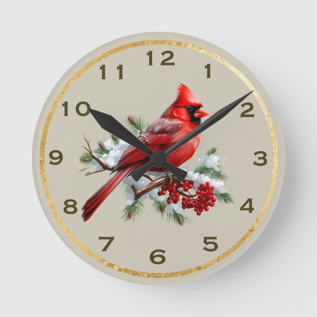 Reloj de pared cardinal (Anverso)