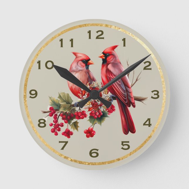 Reloj de pared cardinal (Anverso)