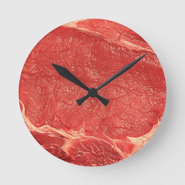 reloj de pared, carne, carne (Anverso)