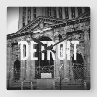 Reloj de pared central de la estación de Detroit