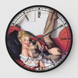 Reloj de pared Chica de anclaje