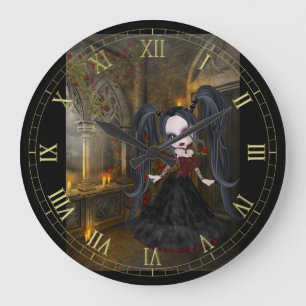 Reloj de pared Chica de Gótico pequeño