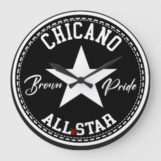 Reloj de pared Chicano Brown Pride